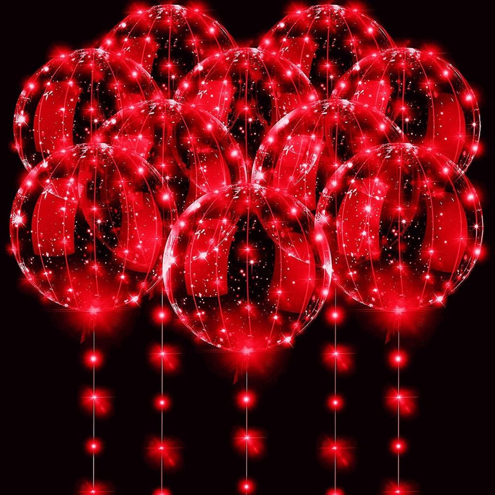 NEW  LED Balloons 10 PACKS 20 Inches